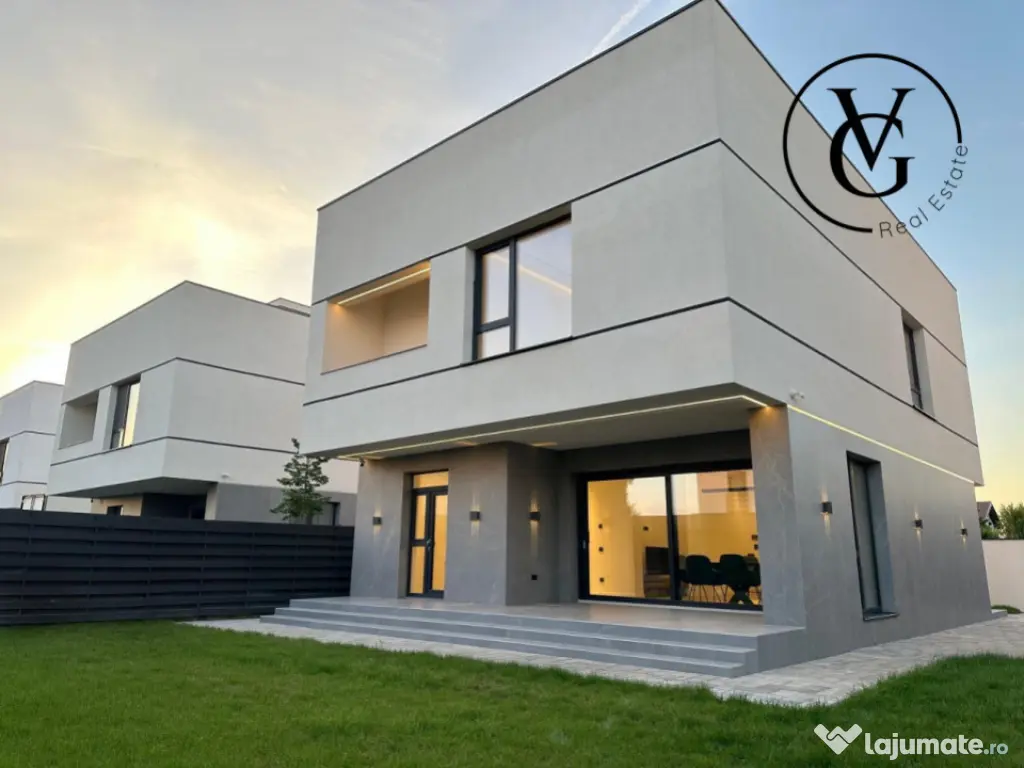 Vila Premium cu design contemporan P+2 in Pipera- Tunari 