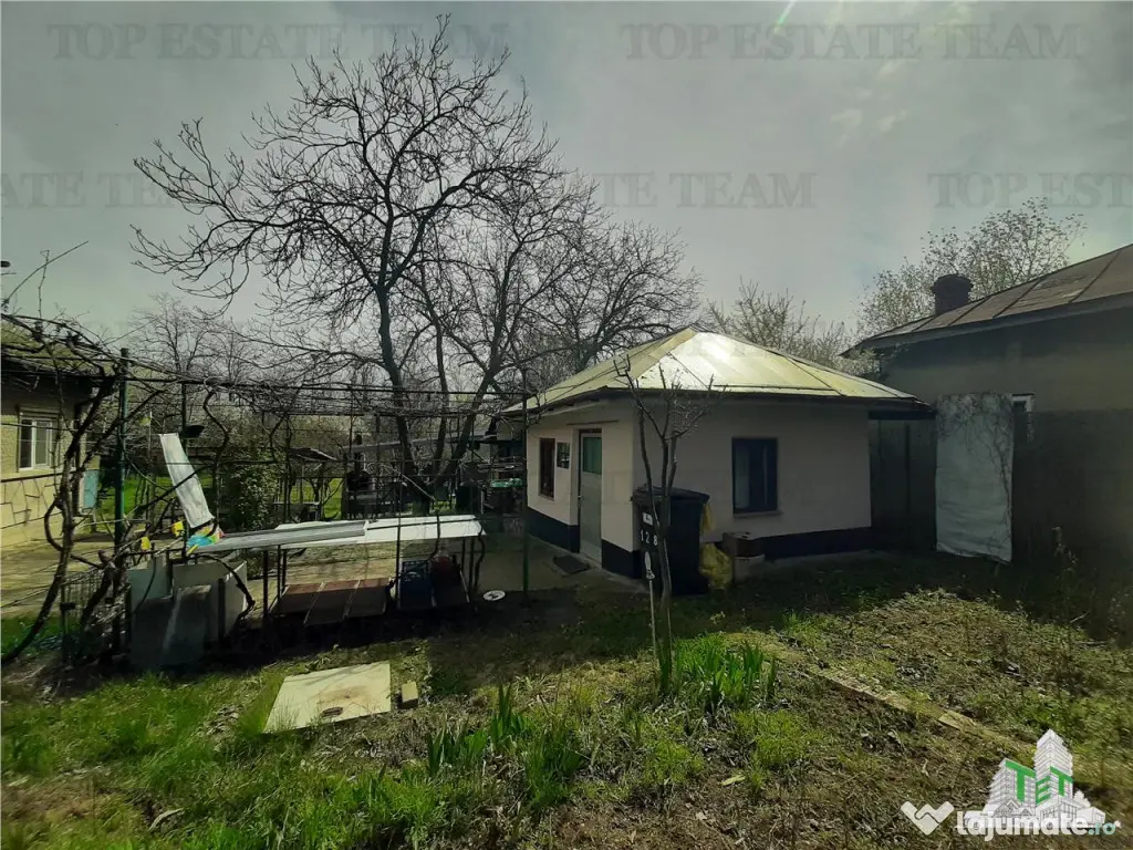 Teren 1274 mp cu livada si casa veche Primarie Bragadiru