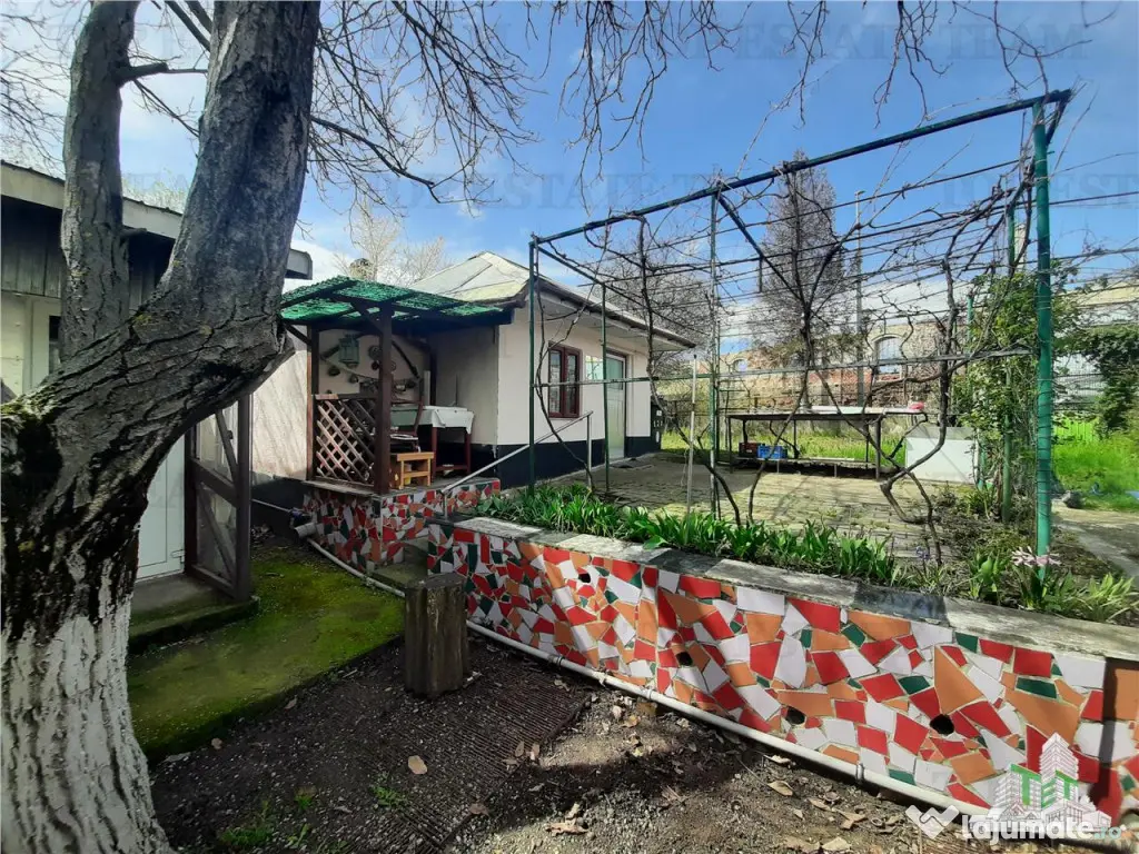 Teren 1274 mp cu livada si casa veche Primarie Bragadiru