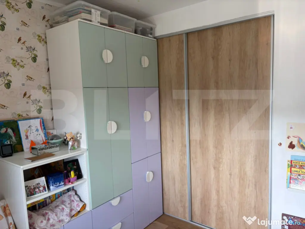 Apartament 2 camere, 57 mp utili, balcon, 2 parcari, aproape 