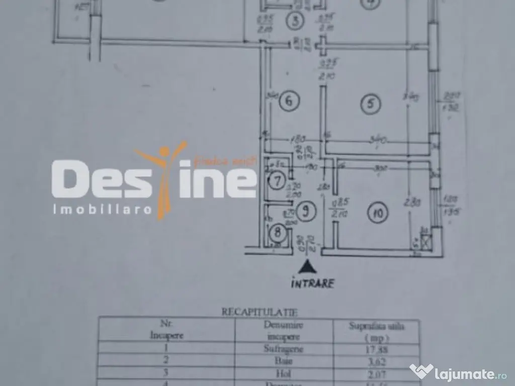 Apartament 3 Camere Decomandat - Mircea cel Batran 