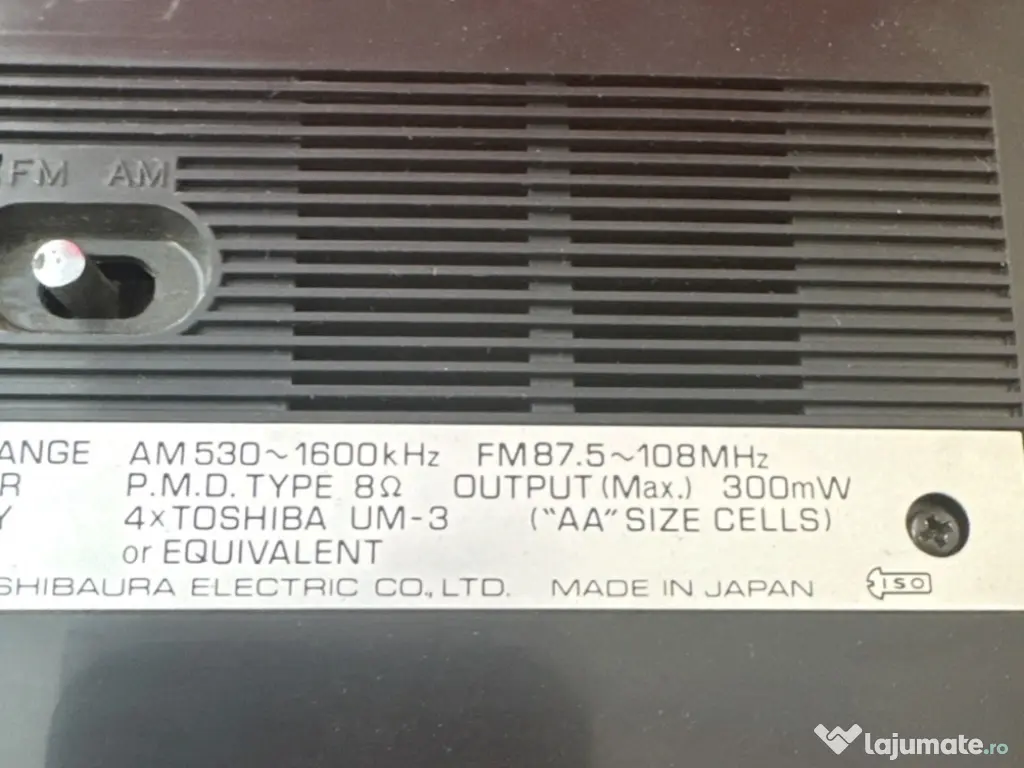 radio vintage Toshiba