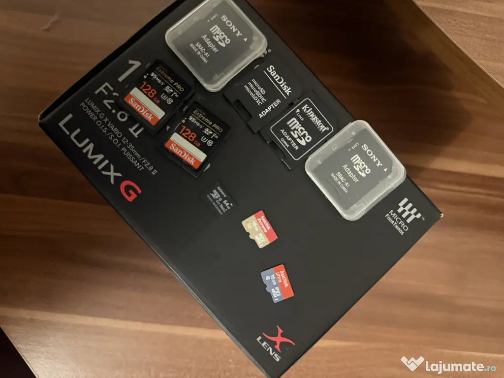 Panasonic Lumix GH5 + 12-35mm f/2.8 + 12-60mm + accesorii FULL KIT 