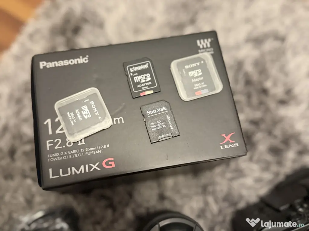 Panasonic Lumix GH5 + 12-35mm f/2.8 + 12-60mm + accesorii FULL KIT 