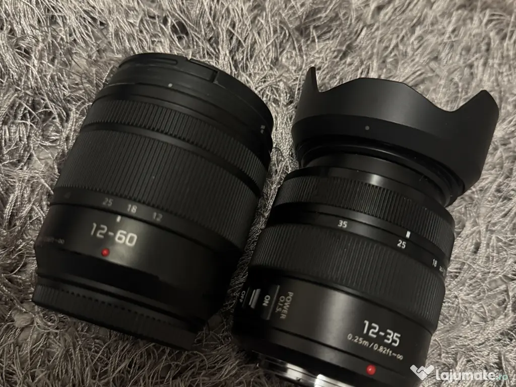 Panasonic Lumix GH5 + 12-35mm f/2.8 + 12-60mm + accesorii FULL KIT 