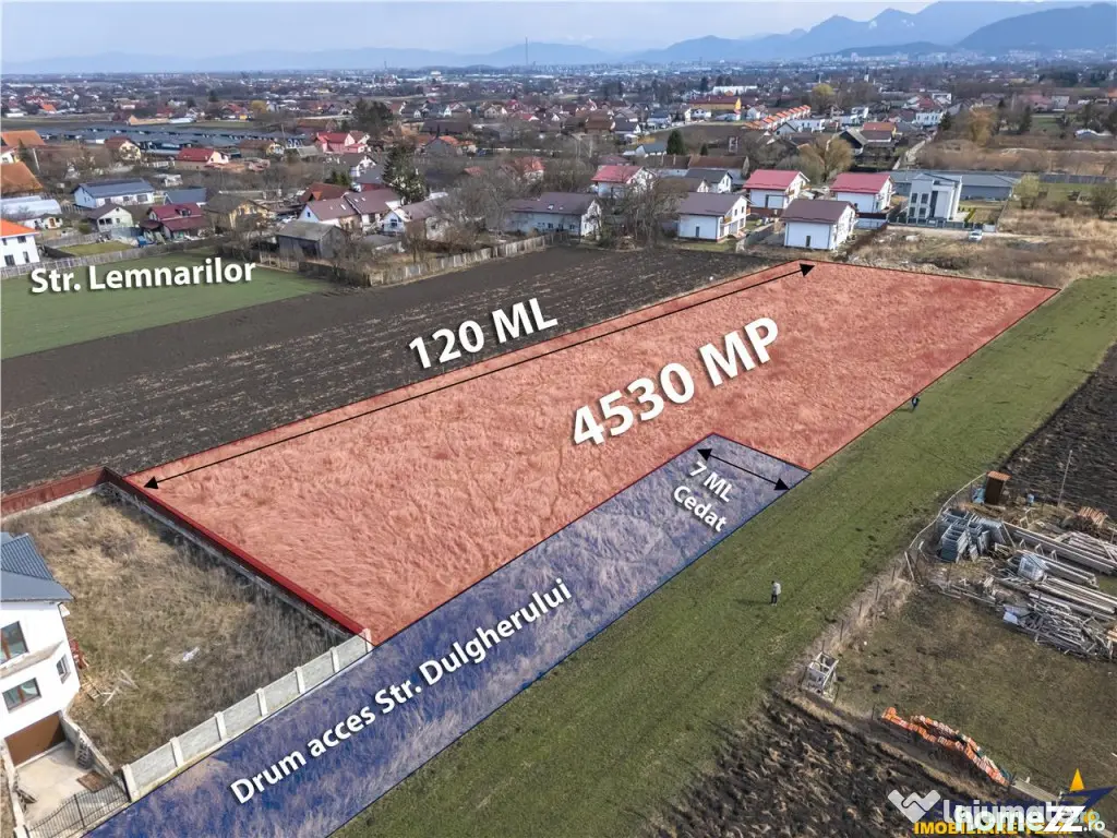 Teren intravilan Stupini, zona de case, utilitati in apropie 