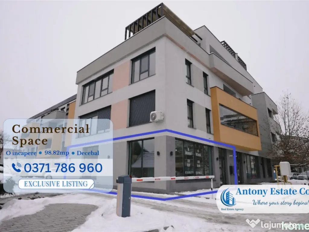 Spatiu comercial – str. Paunului, Decebal EAS Residence 