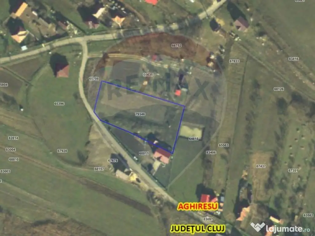 Teren intravilan Aghiresu-Fabrici comuna Aghiresu toate u... 
