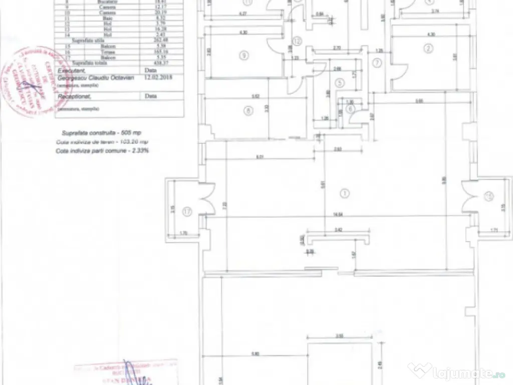 Penthouse-view Lacul Tei | 473mp | terasa 165mp | 950.000 eu 