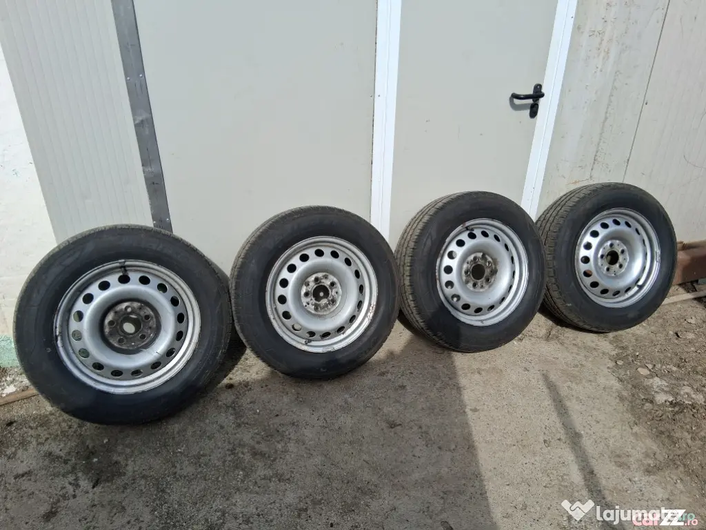 Jante mercedes vito W447 cu anvelope vară 205 65 16c Hankook 