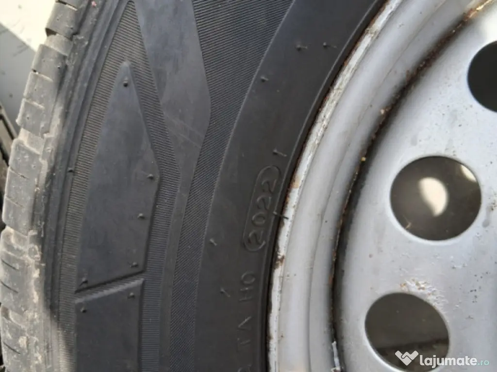 Jante mercedes vito W447 cu anvelope vară 205 65 16c Hankook 