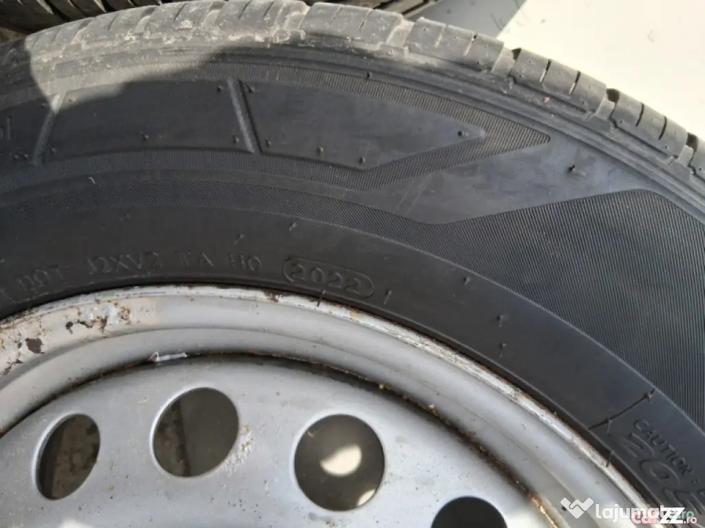 Jante mercedes vito W447 cu anvelope vară 205 65 16c Hankook 
