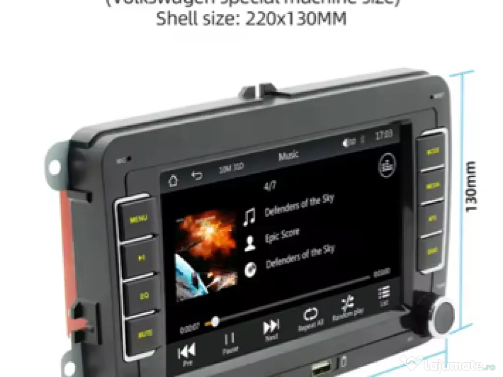 Navigatie 7 inch HD CarPlay Android VW Skoda Seat 