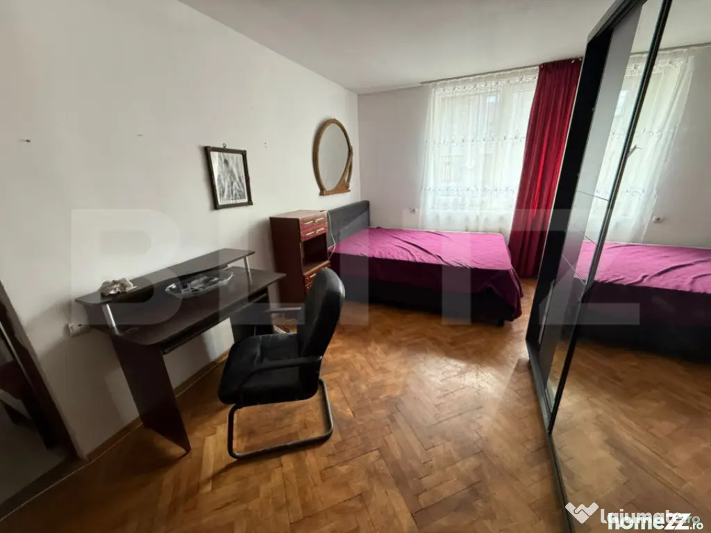 Apartament 3 camere la casă, curte – Zona str. Somesului 