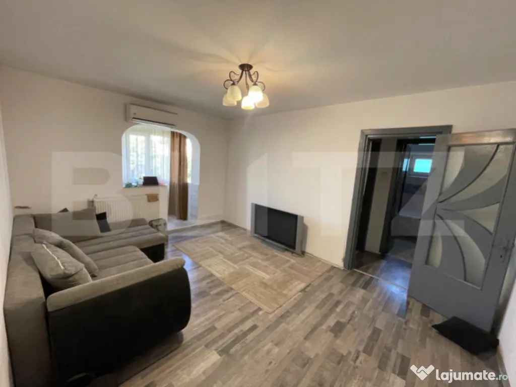 Apartament 3 camere 65mp, centrala termica, aer conditionat, 