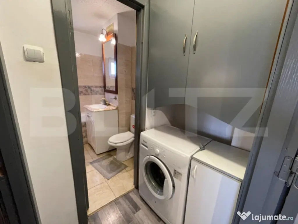 Apartament 3 camere 65mp, centrala termica, aer conditionat, 