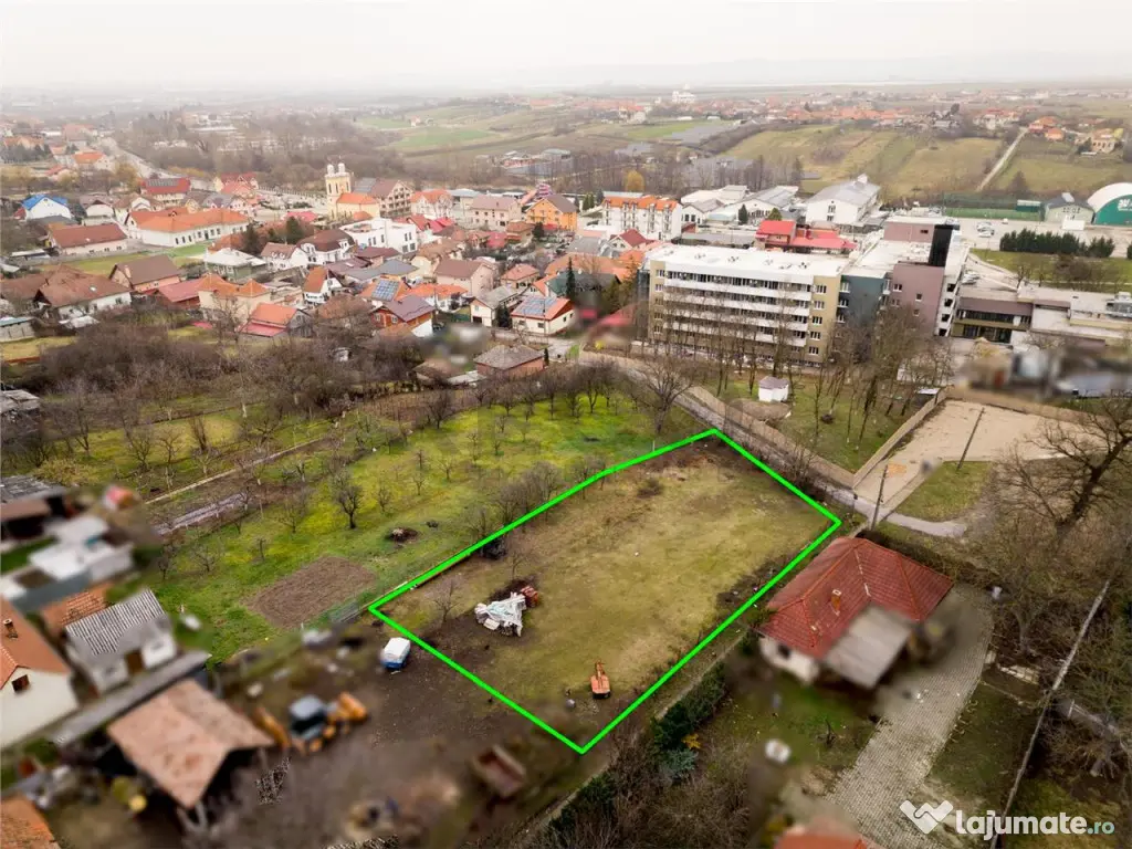 RECO Teren intravilan 809 mp Baile 1 Mai 