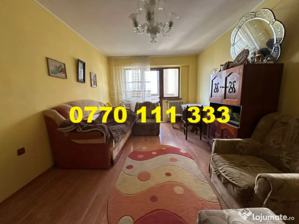 Apartament 3 camere decomandat, zona Obor, etaj 2. 