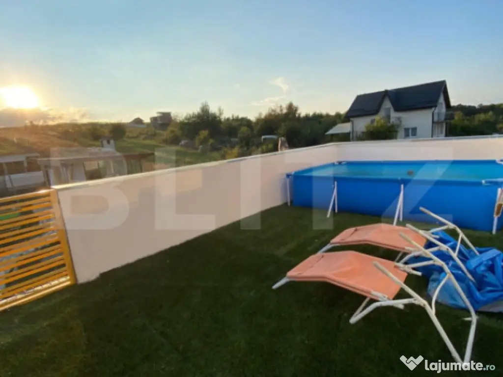 Casa individuala, 150mp utili, 350mp teren, panorama, Salice 