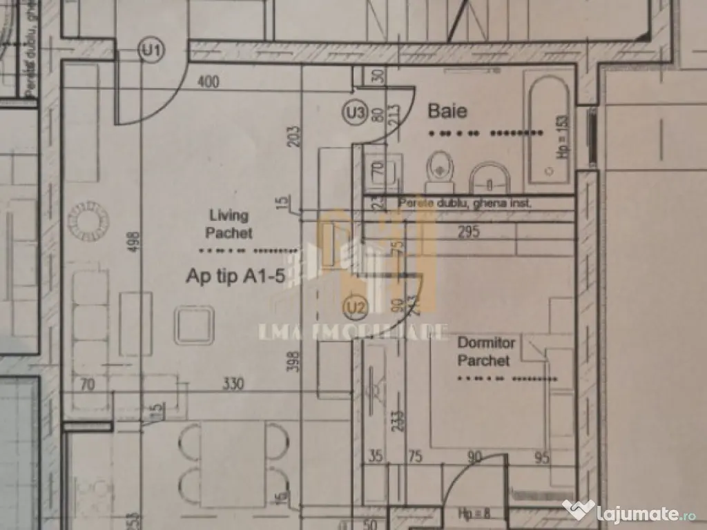 Apartament tip studio Bulevardul Garii Brasov 