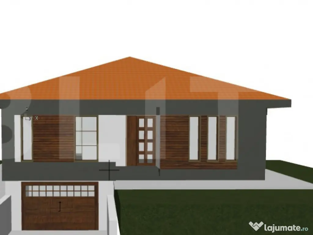 Casa- parter modernă în Tomești | Design funcțional | Ga 