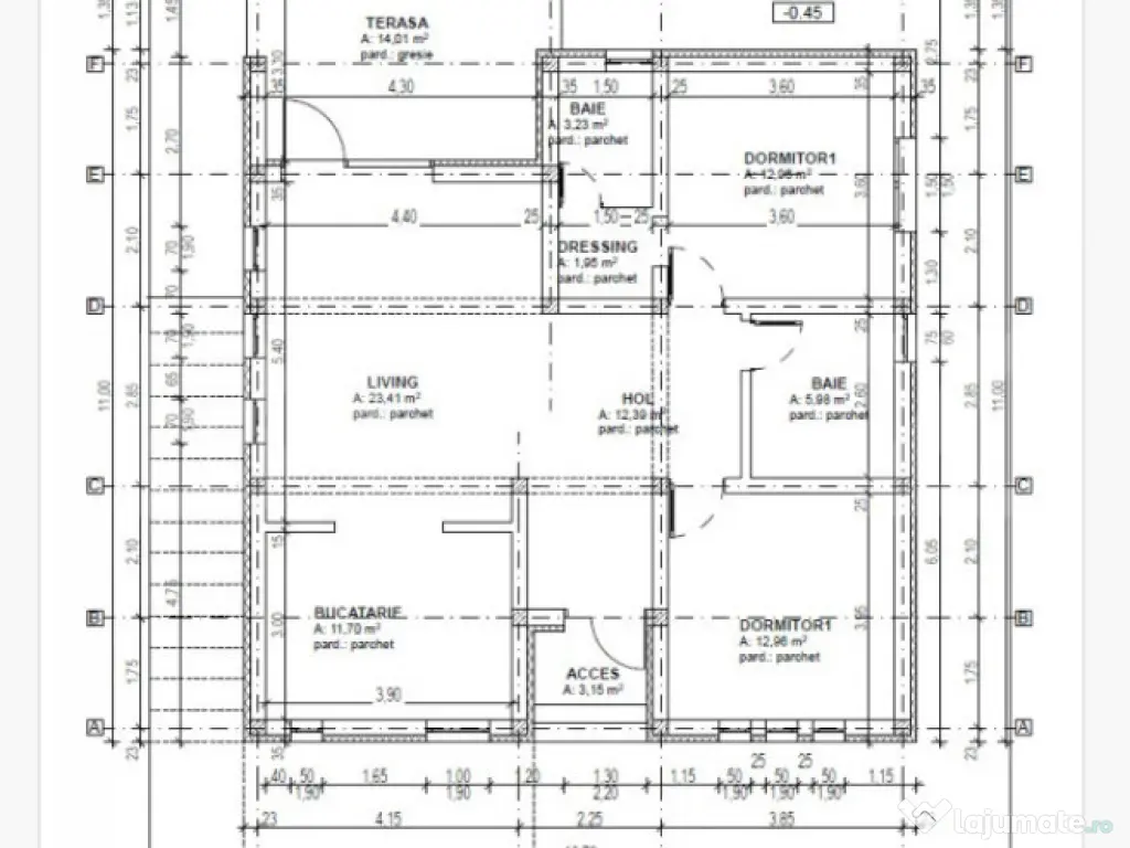 Casa- parter modernă în Tomești | Design funcțional | Ga 