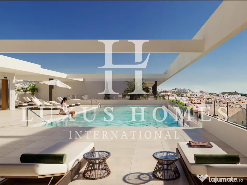 Apartament cu sală de sport, spa, piscină, situată într-o zonă rezidențială 