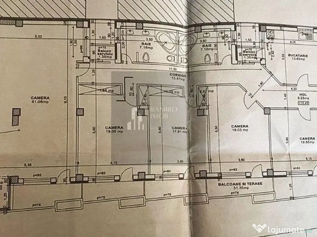 Apartament 220mp utili -bloc2010 +terasa 210mp Unirii -pa... 