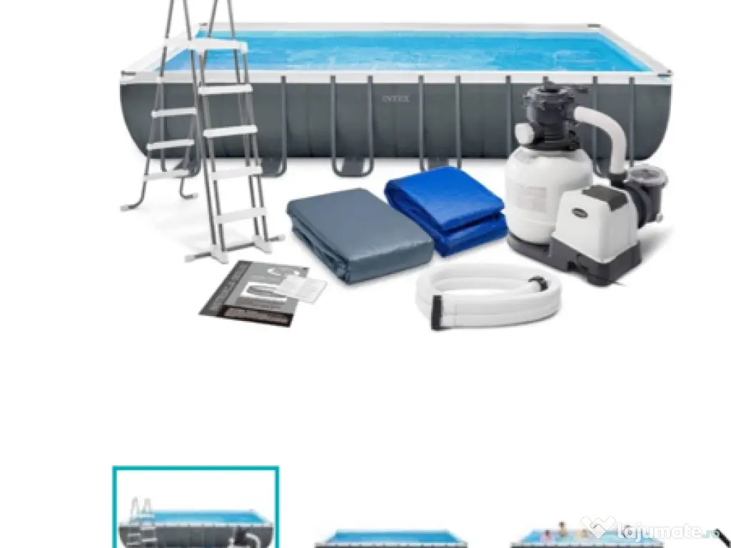 Piscină Intex Ultra XTR 732x366x132 cm completă