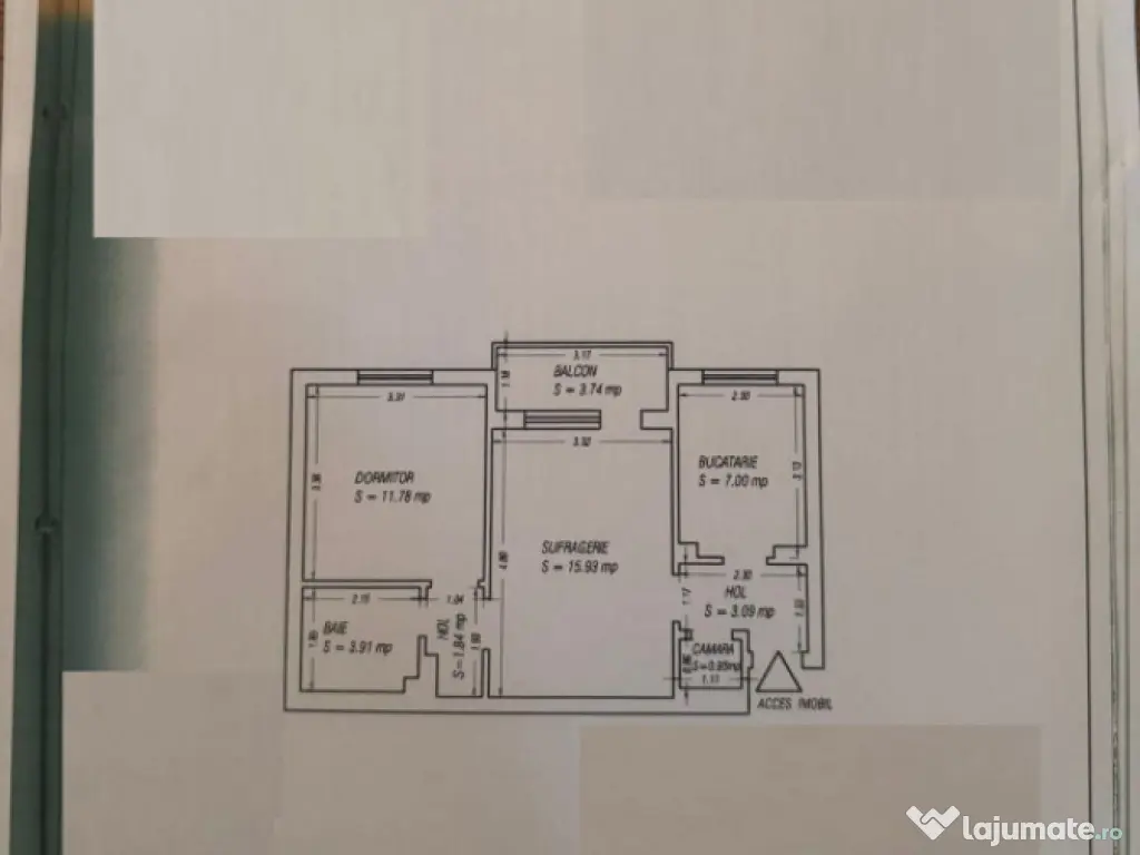 Apartament 2 camere - City Park Mall 