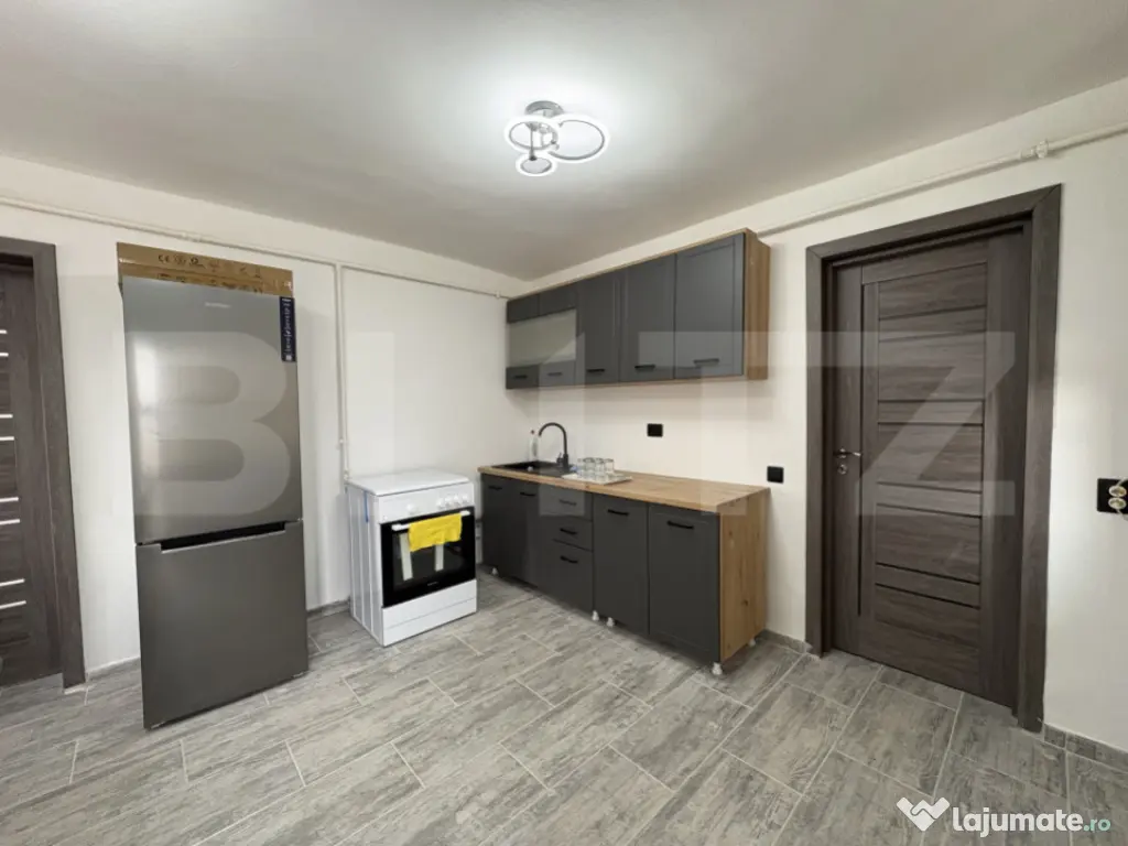 Apartament 3 camere, prima închiriere, parcare, 87 mp, pet- 