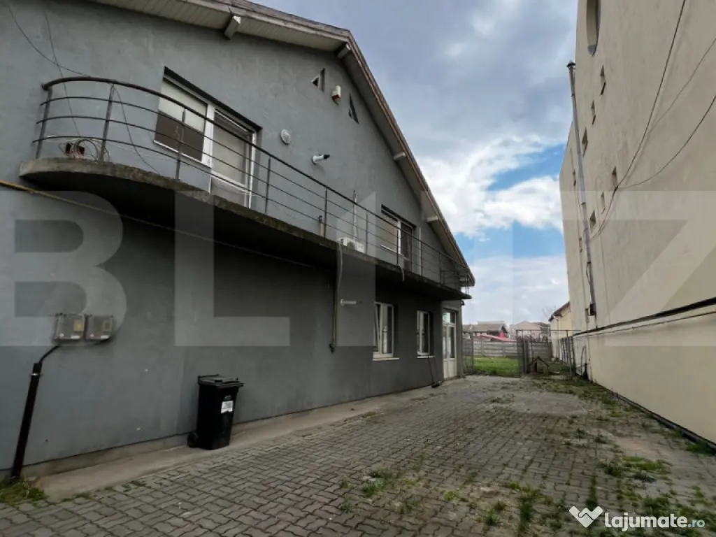 Spațiu comercial de închiriat, 150 mp utili, 500 mp teren, 