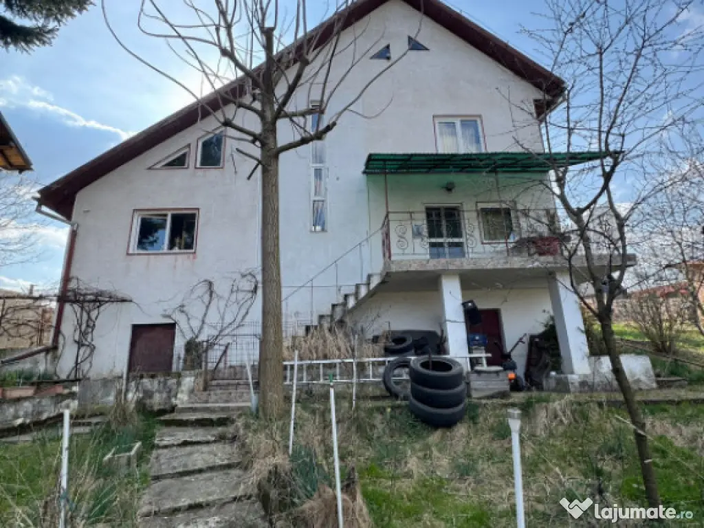 Casă P+1 Coltău, 120 mp utili, 33.5 ari, garaj, mobilată 