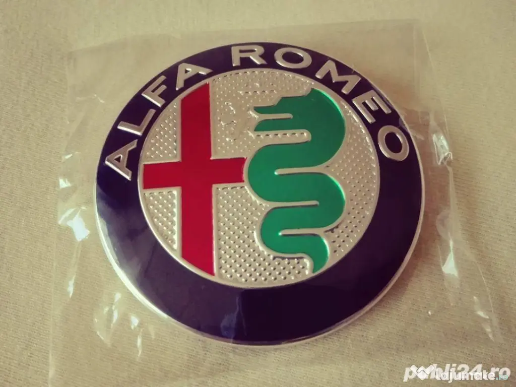 Emblemă capotă/portbagaj Alfa Romeo74mm(7,4 cm) 