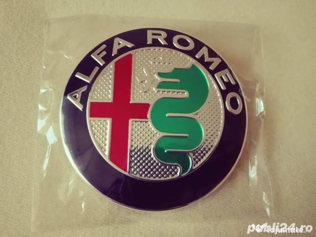 Emblemă capotă/portbagaj Alfa Romeo74mm(7,4 cm) 