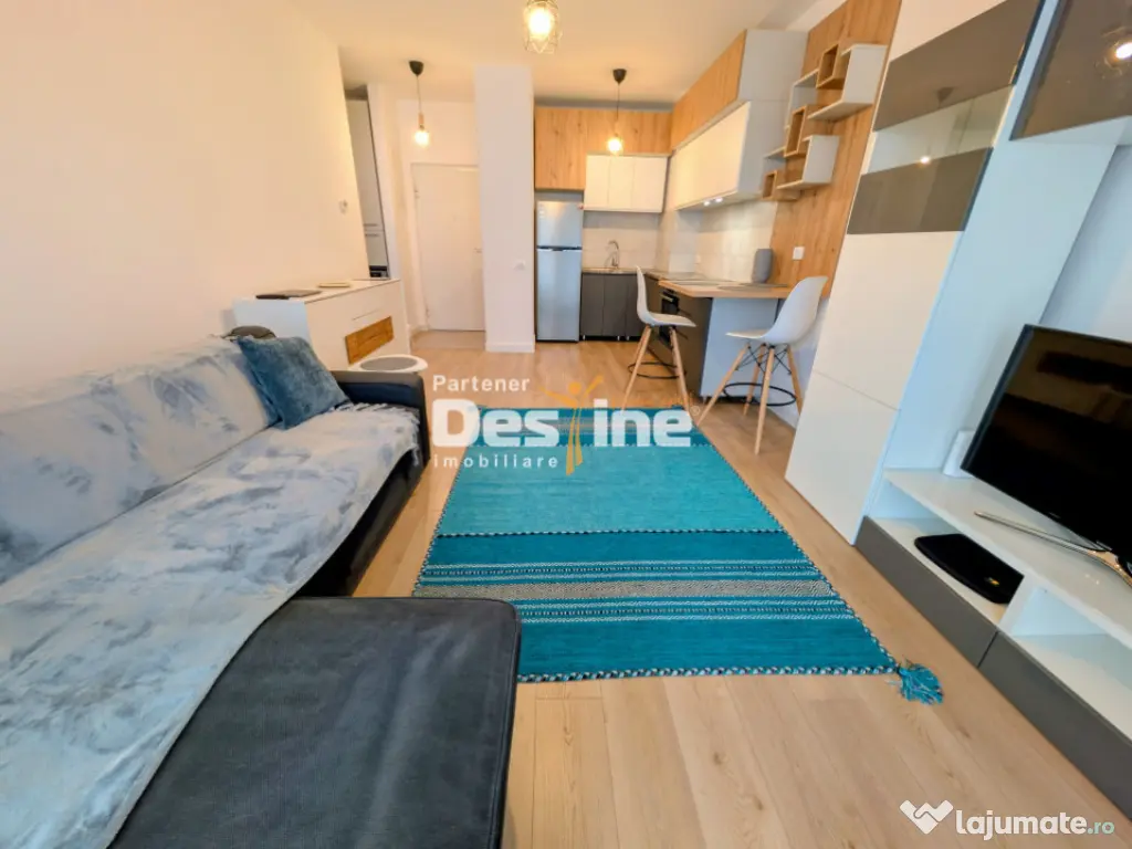 Silk District Apartament 2 camere 51 mp mobila utilat modern