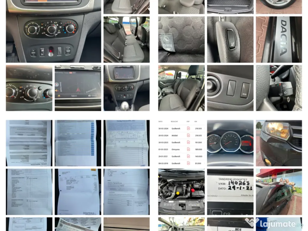 Dacia Logan MCV*1.5 diesel*factura*af.2015 luna 06*clima*navi*nr.rosii 