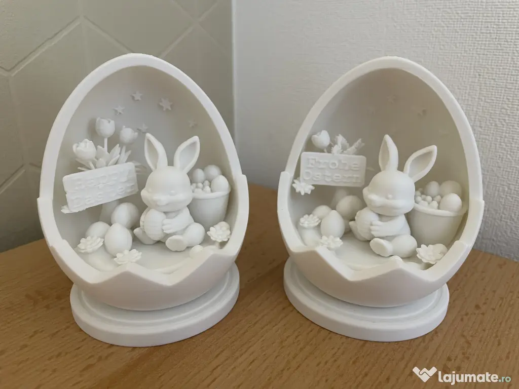 iepuras si oua lithophane