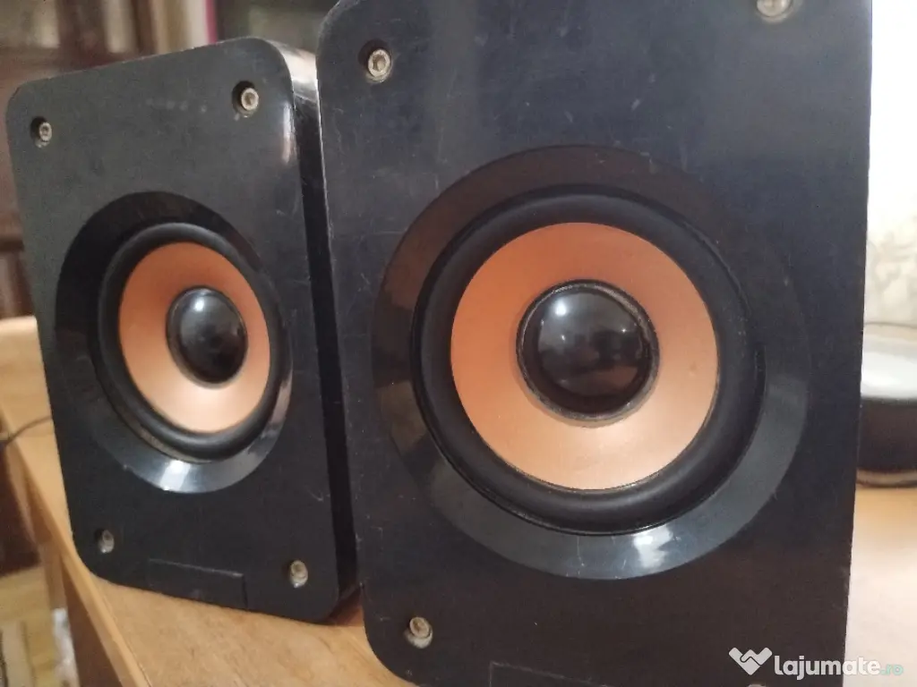 Boxe Omega de 10W de lemn 