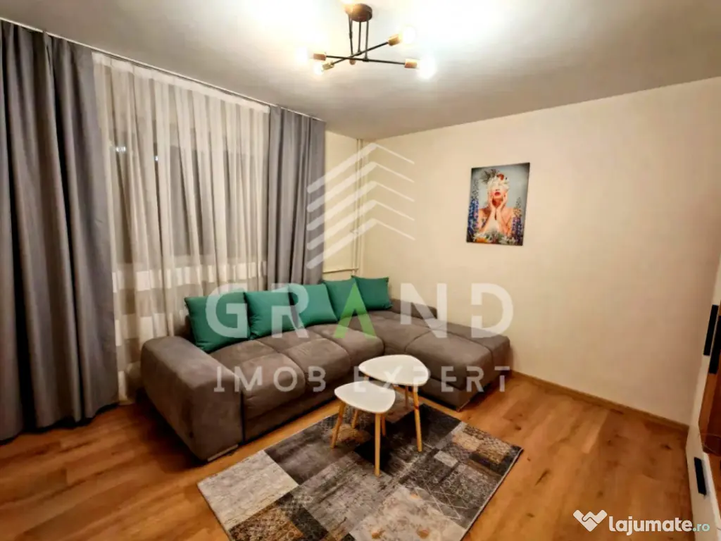 2 camere decomandat | Renovat | Balcon închis | Mănăștur 