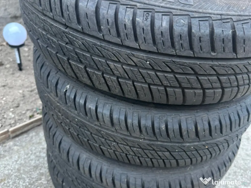 Set jante r14 anvelope 165 70 14 