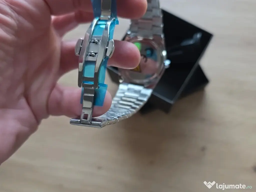 Ceas Poedagar Green . Stainless Steel 