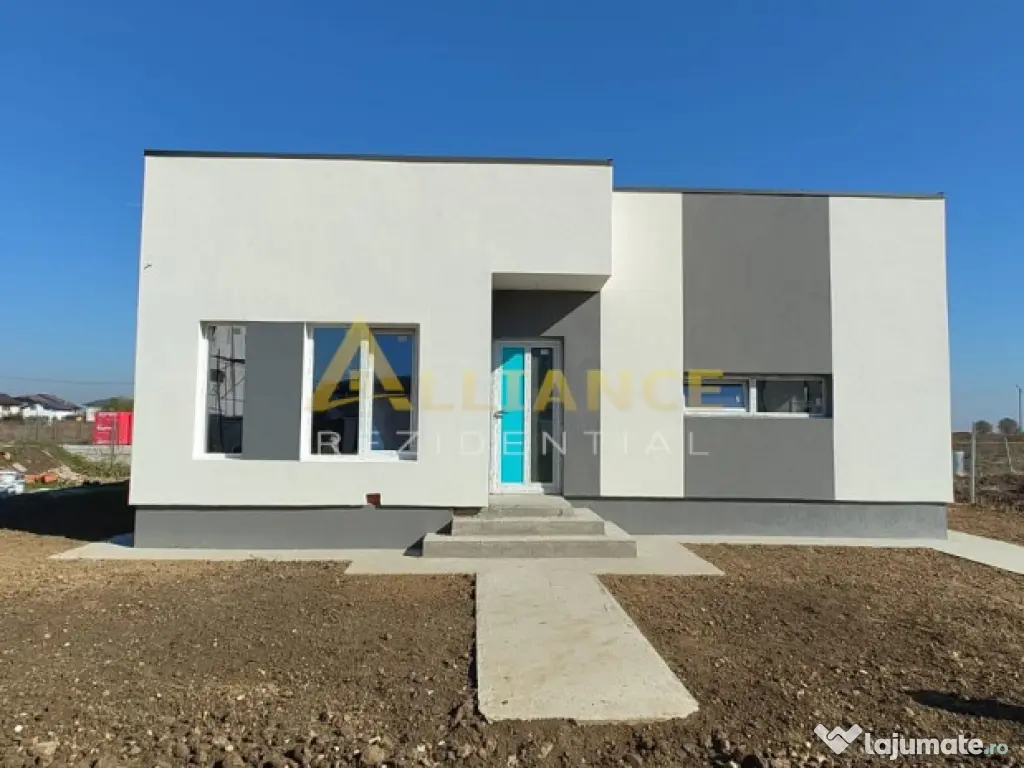 Casa individuala - 3 camere - 2 bai-310 mp teren 