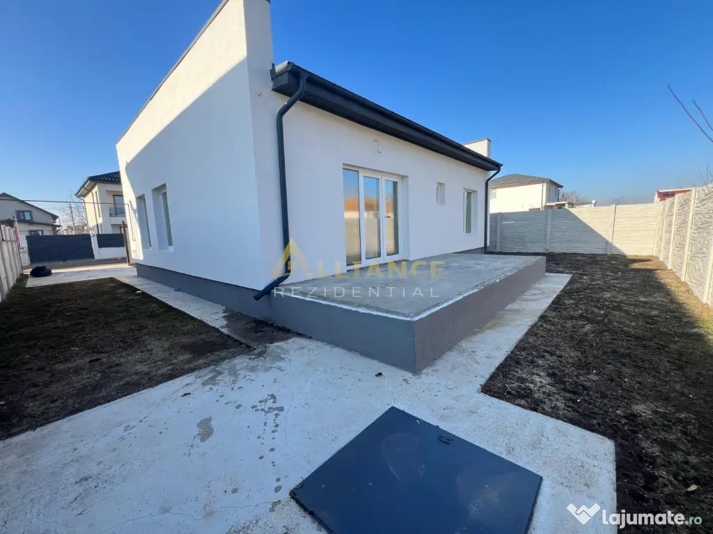 Casa individuala - 3 camere - 2 bai-310 mp teren 