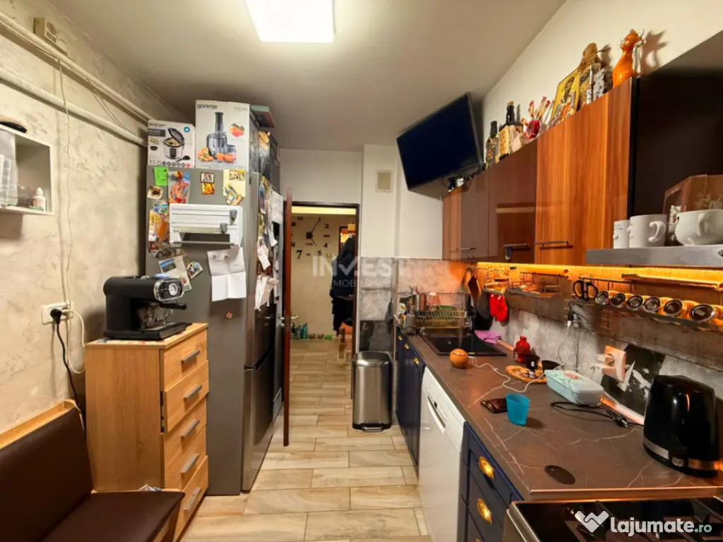 Apartament 2 camere decomandat-59mp-bloc 1986-Granit-Socola 