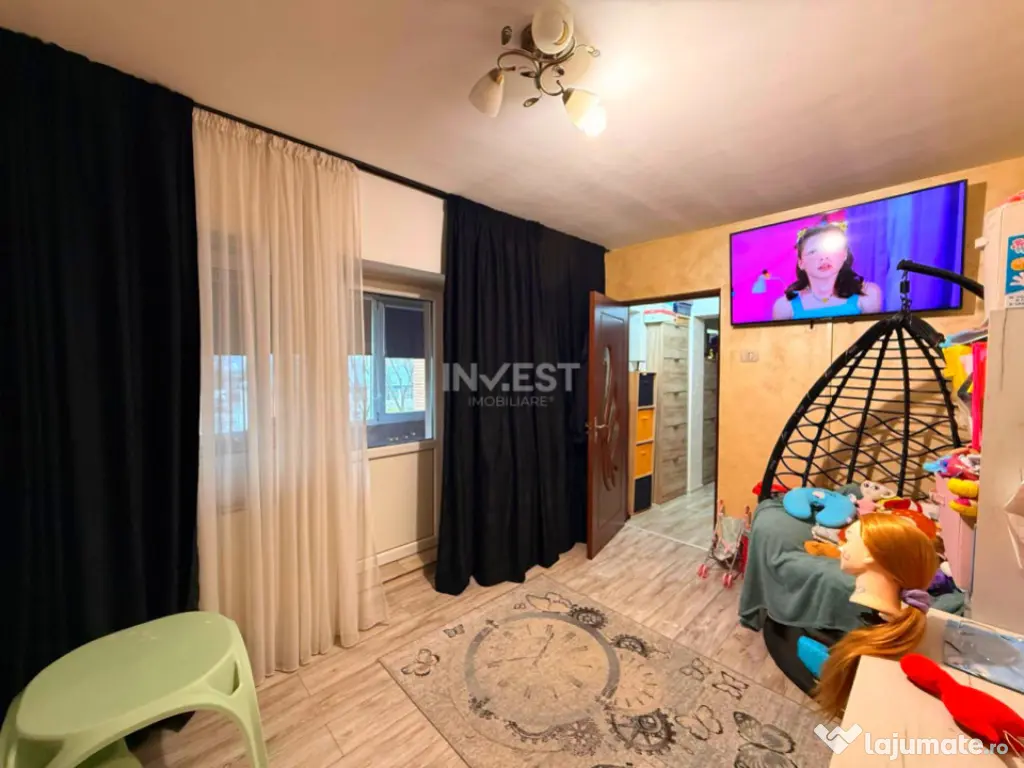 Apartament 2 camere decomandat-59mp-bloc 1986-Granit-Socola 