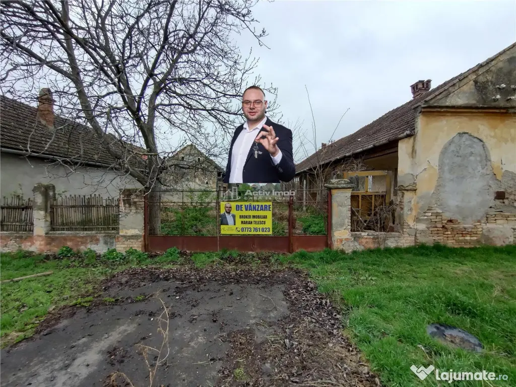 Iecea Mare - Timis, Casa cu Gradina, 1800mp Teren, Pret Nego 