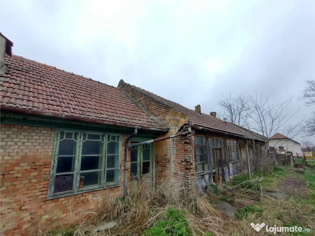 Iecea Mare - Timis, Casa cu Gradina, 1800mp Teren, Pret Nego 