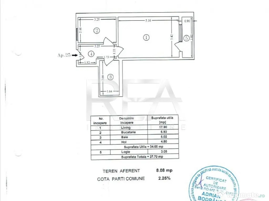 Garsonieră decomandată, mobilată, Metrou Gorjului 