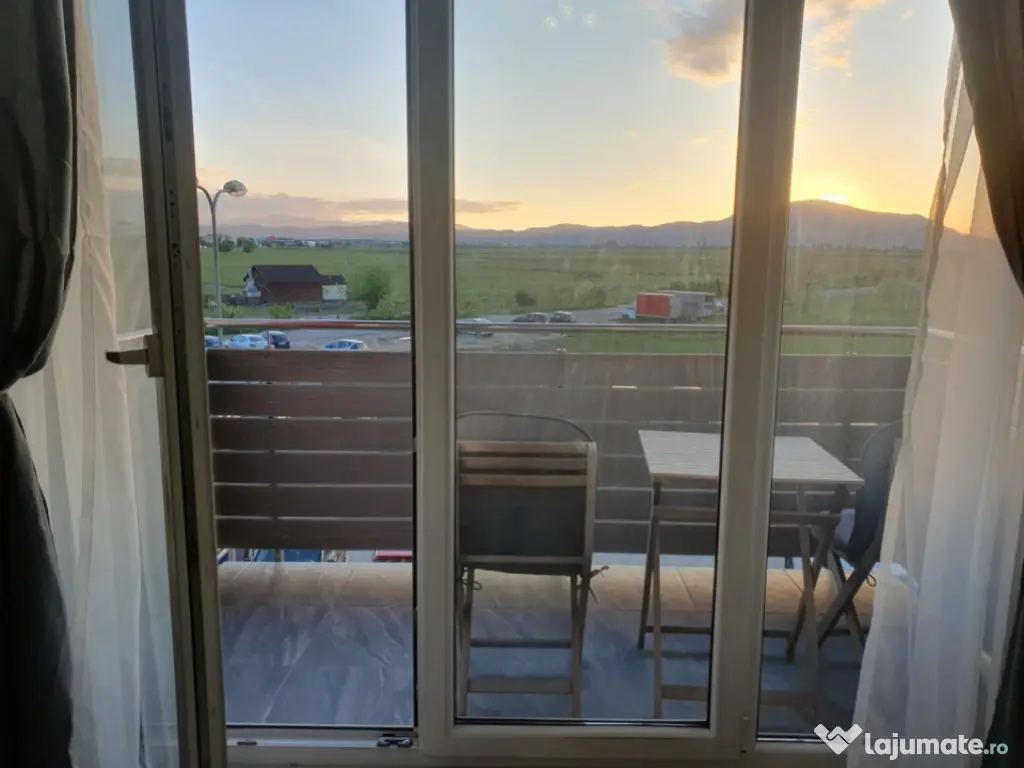 Garsoniera, suprafata de 34mp mobilat si utilat cu boxa in A 